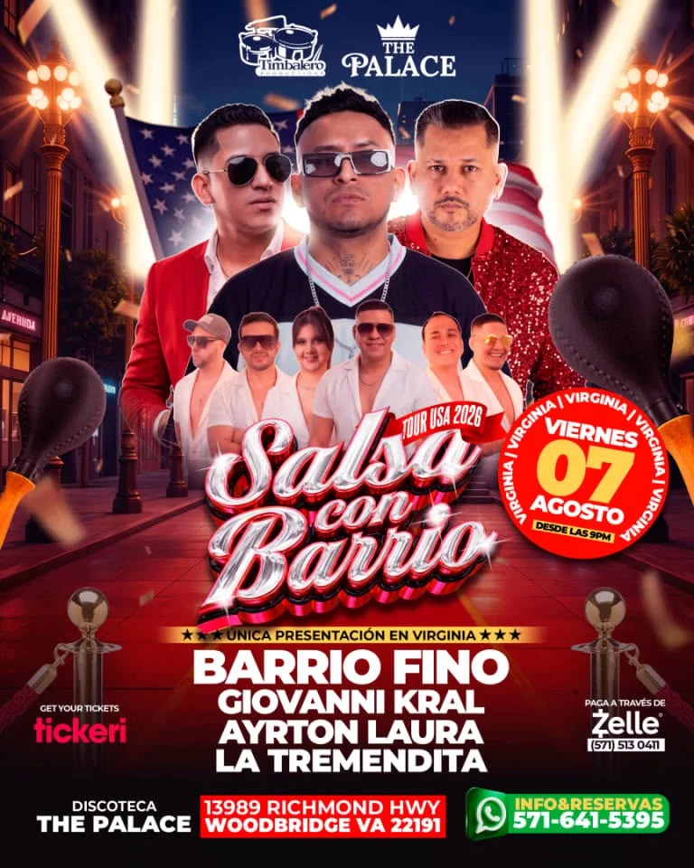 Barrio Fino, Giovanni Kral, Ayrton Laura, La Tremendita En Virginia