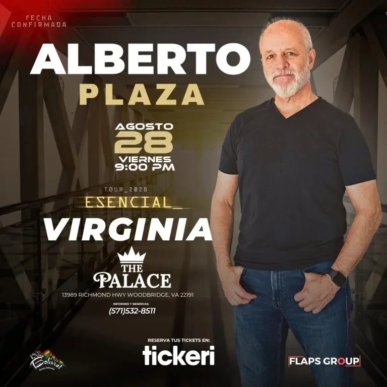 Alberto Plaza en VIVO - Virginia | Tour Esencial 2026